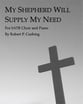 My Shepherd Will Supply My Need SATB choral sheet music cover